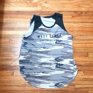 Camo Large Tanktop. West Coast California brand